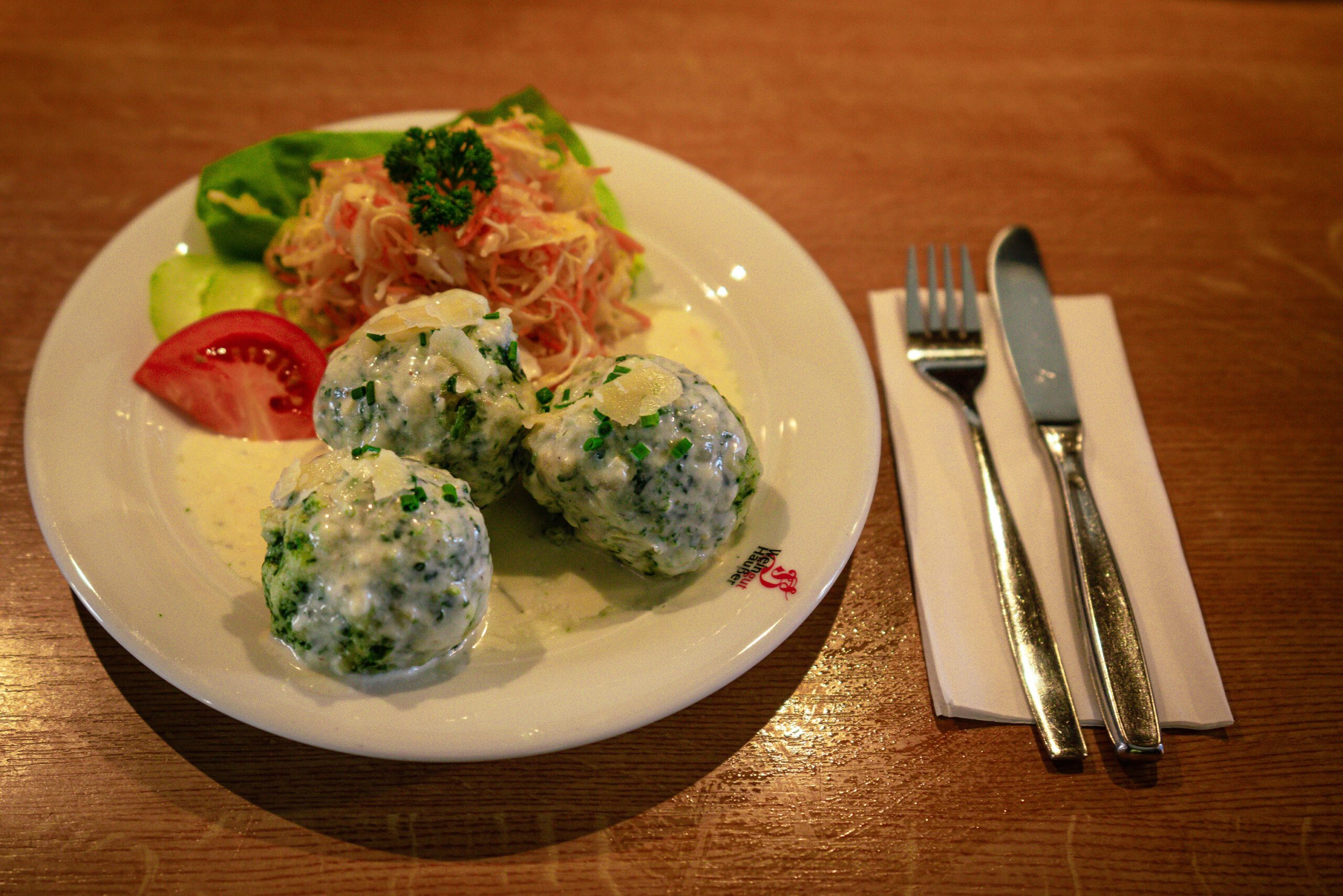 Spinatknödel Essen Weinstube