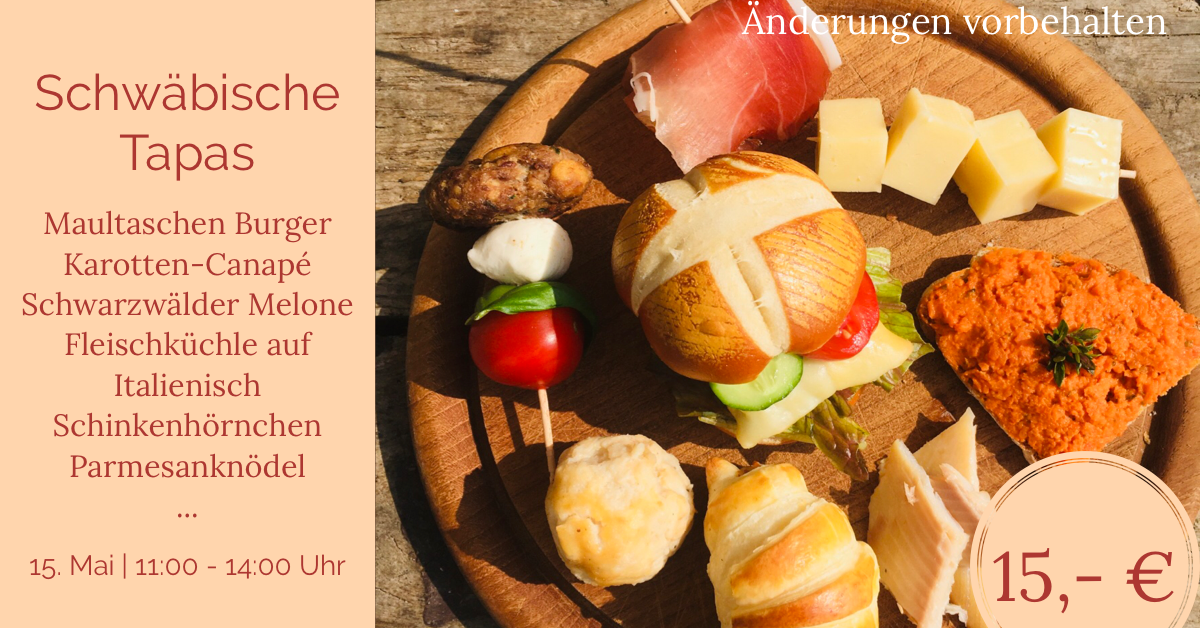 Schwäbische Tapas für Zuhause